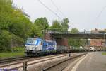 boxXpress 193 880 mit Containerzug  am 08.05.2019 in Hamburg-Harburg