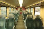Der Fahrgastraum vom EVB VT 151 (628 151 / 928 151) im Bahnhof Rotenburg (W�mme) am 14.12.20