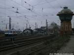 HEX VT 87X mit ziel Bernburg l�sst den Hallenser Hbf hinter sich am 5.1.15