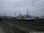 HEX VT 87X mit ziel Bernburg l�sst den Hallenser Hbf hinter sich am 5.1.15