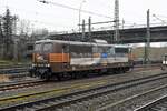 HSL 151 145-0 war abgestellt am bahnhof hh-harburg,12.02.23