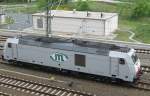 Am 12 Mai 2012 lauft ITL 285 105 um in Bad Schandau.