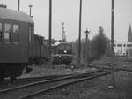 132 158 der LEG beim Einfahren ins Bw Sta�furt am 7.5.17