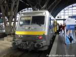 Modernisierter steuerwagen der MRB f�r die K�nftige RE6 Strecke Leipzig - Chemnitz und standte zur Ausstellung im Leipziger Hbf am 24.10.15
