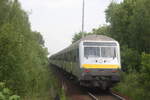 223 152 verl�sst den Bahnhof Burgst�dt in Richtung Leipzig Hbf am 4.6.22
