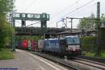 MRCE/boxXpress 193 861 mit Containerzug  am 08.05.2019 in Hamburg-Harburg