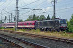 X4-669 verl�sst Bad bentheim mit der Sziget-Express-1 am 5 Augustus 2019.