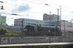 182 596 von MRCE abgestellt am Bahnhof Dresden Hbf am 6.6.22