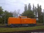 MTEG 293 022-0 abgestellt im Bahnhof Bergen auf R�gen am 9.5.14