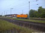MTEG 293 022-0 abgestellt im Bahnhof Bergen auf R�gen am 9.5.14