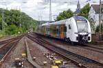 Abellio/RRX 462 024 verl�sst Remagen am 8 Juni 2019.