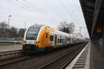 3462 506/006 der ODEG verl�sst als RE1 mit ziel Magdeburg Hbf den Bahnhof Brandenburg Hbf am 9.3.24