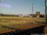 OLA VT 0004 als Pr�sentationsfahrzeug am  Lokschuppen Pomerania in Pasewalk am 4.5.13