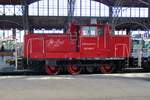 363 865 steht am 9 APril 2017 in Leipzig Hbf.