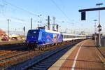 SRI 145 088 verl�sst am 28 Dezember 2018 mit ein Ersatz-Eurobahn Dortmund Hbf.