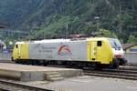 Testfahrt f�r TX Log 189 996 in Erstfeld am 7 Juni 2009.