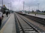 BR 411 bei der Ausfahrt aus Bergena uf R�gen am 11.5.13