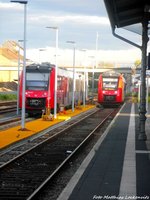 622 037 / 537 und 622 031 / 531 in Gr�nstadt am 31.5.16