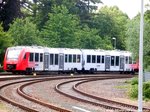 622 XXX / XXX bei der Einfahrt in den Bahnhof Gr�nstadt am 2.6.16
