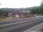 Hier Wird das Naturerbe Zentrum R�gen gebaut / Prora, Forsthaus am 20.5.13