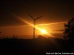 Morgenstimmung �ber Sachsen-Anhalt am 23.10.15