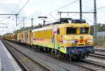 NL-SRM 1560 736-8 brachte einen bauzug nach bad bentheim,10.04.26