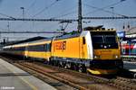 386 202-6 bei der abfahrt mit den regiojet von breclav nach prag,20.09.18