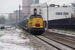 Am 24 Jänner 2019 schlept RRF 24 ein PKW-Zug von Gefco und ARS durch Tilburg.