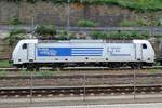 Seitenblick auf LTE 186 238 in Bad Schandau am 23 Mai 2015.