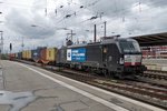 Am 27 April 2016 durchfahrt WLC 193 606 Bremen Hbf.
