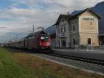 Vom schweizerischen Buchs ins österreichische Feldkirch verläuft der längste Streckenabschnitt der Vorarlbergbahn durch das Fürstentum Lichtenstein.