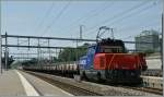Die SBB Cargo Eem 923 in Morges.