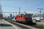 Dei SBB Re 4/4 II 11144 in Zürch HB.