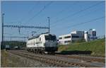 Die RailCare Rem 476 453 rangiert in Vufflens La Ville. 
29. August 2018 