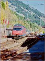 Als man von Brig nach Bern noch nicht durch den Lötschbergbasistunnel fuhr, war der Betrieb auf der Bergstrecken sehr interessant.