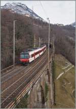 Ein  Walliser  Domino  als IR Domodossola - Brig kurz nach Preglia.