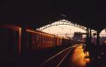 Abendstimmung im Bahnhof Lausanne (Mai 1980)
