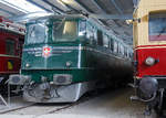 Die SBB Ae 6/6 11401 „Ticino“ (sp�ter Ae 610 401) am 09.09.2017 in der SVG Eisenbahn-Erlebniswelt Horb.