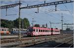 Der ex FW Be 4/4 14 mit seinem Bt (1)14 erreicht von St-Urban kommend sein Ziel Langenthal.