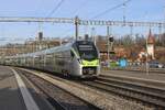 BLS 528 115 treft am 1 Jänner 2024 in Thun ein als RB aus Konolfingen.