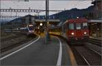 Drittletzter Planeinsatz von RBe 540 bei der SBB.