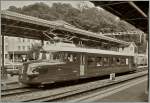 Der RAe 2/4 1001 in Vevey.