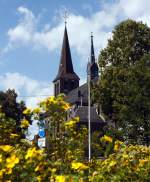 Die katholische Kirche Sankt Jakobus in Rosenheim (hie� fr�her Kotzenroth) im Landkreis Altenkirchen/Ww ,  am 17.08.2011.