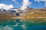 Nun erreichen wir am 06.09.2021den Lago Bianco auf einer Höhe von 2.223 Metern über Meer.